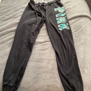 PINK cozy joggers